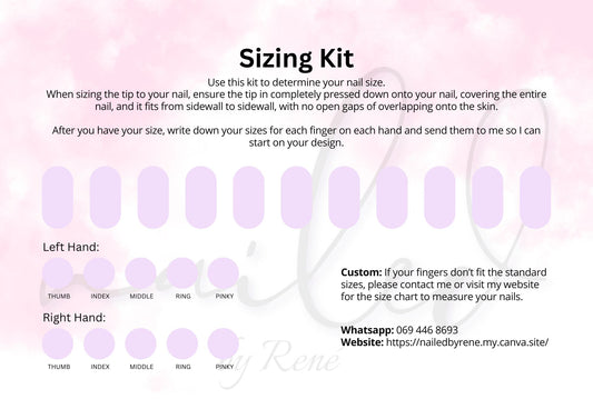 Press-On Sizing Kit